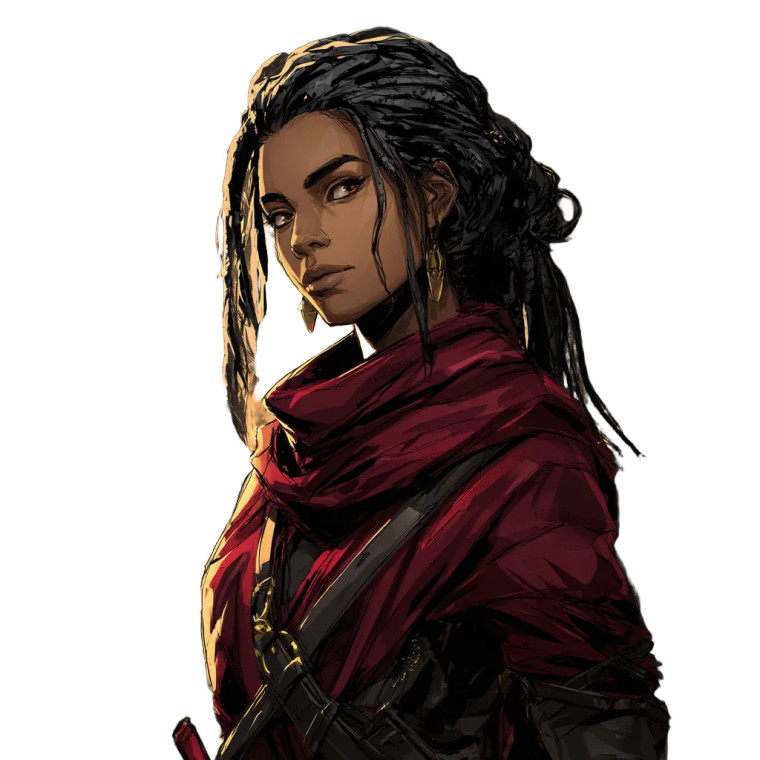 Redguard Warrior Sage Vinyl Car Decal Sticker – Waterproof & UV-Resistant 