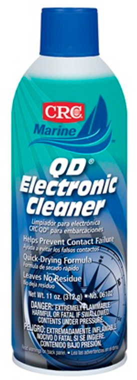 CRC Industries Electronic Cleaner 06102 QD; 11 Ounce Aerosol Can; Single