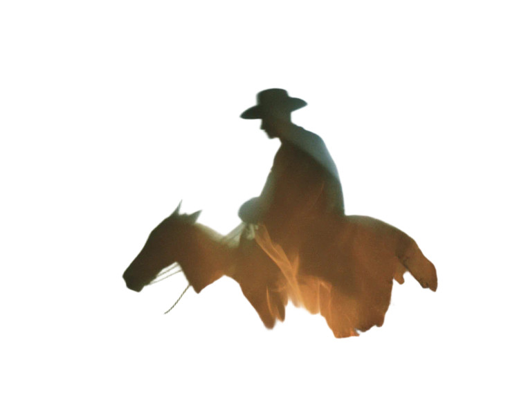 Dancing Cowboy Silhouette Vinyl Car Decal Sticker – Waterproof & UV-Resistant 