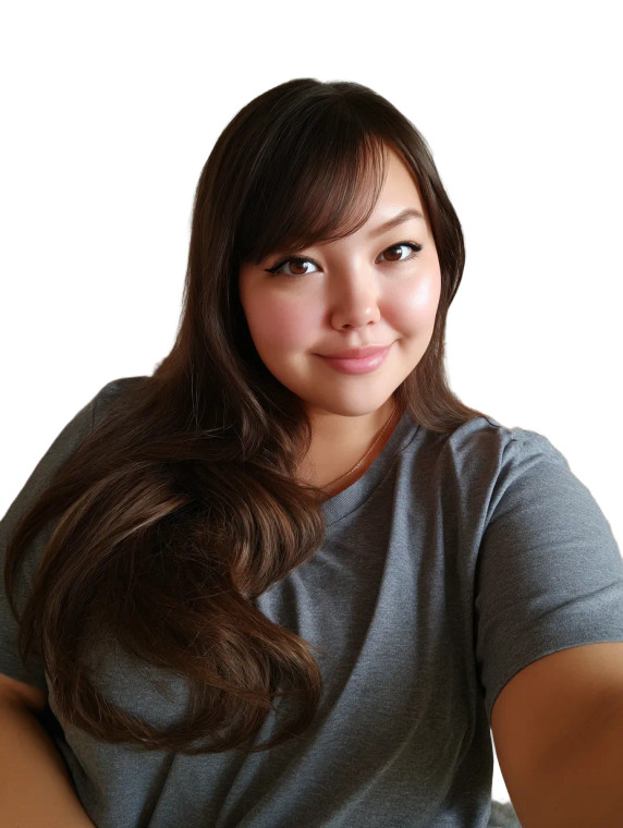 Happy Kazakh Woman Vinyl Car Decal Sticker – Waterproof & UV-Resistant 