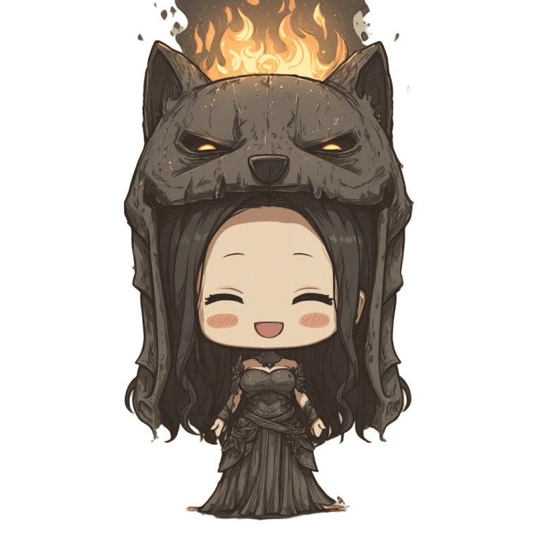 Chibi Grond Vinyl Car Decal Sticker – Waterproof & UV-Resistant 