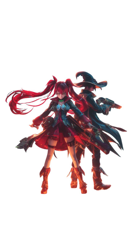 Fantasy Mage Battle Vinyl Car Decal Sticker – Waterproof & UV-Resistant 