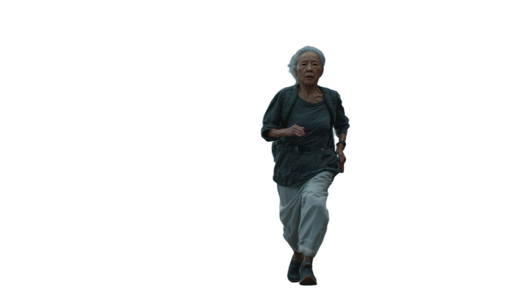 Hurried Woman Bridge Vinyl Car Decal Sticker – Waterproof & UV-Resistant 