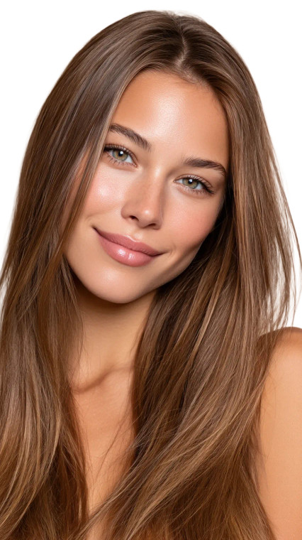 Smiling Beauty Model Vinyl Car Decal Sticker – Waterproof & UV-Resistant 