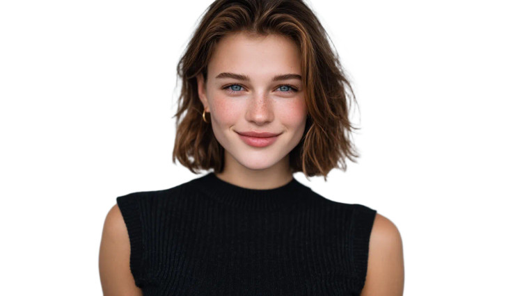 Vogue Style Portrait V4 Vinyl Car Decal Sticker – Waterproof & UV-Resistant 