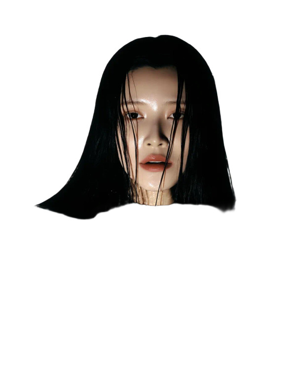 Ethereal Water Portrait Vinyl Car Decal Sticker – Waterproof & UV-Resistant 