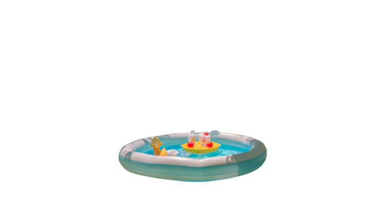 Inflatable Swimming Pool Vinyl Car Decal Sticker – Waterproof & UV-Resistant 