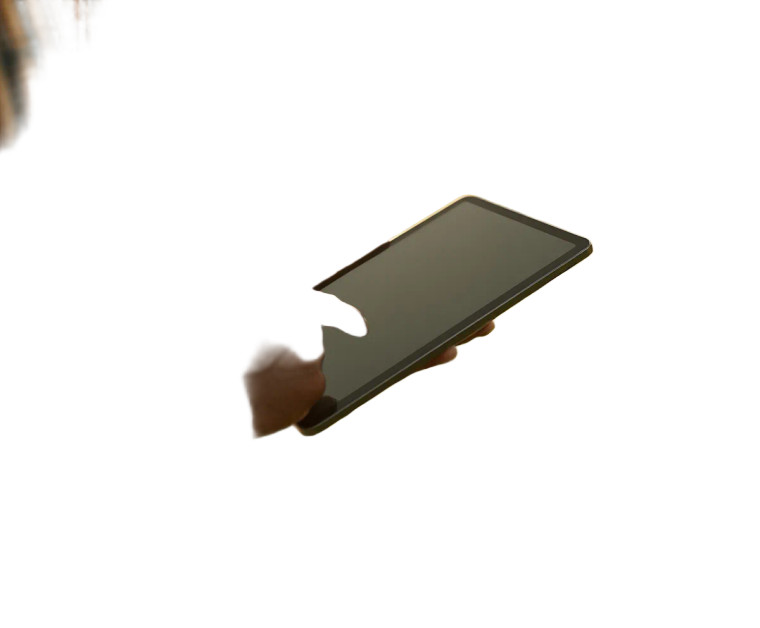 Farmer With Ipad Vinyl Car Decal Sticker – Waterproof & UV-Resistant 