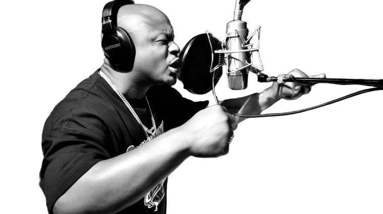 Rapper Recording Vinyl Car Decal Sticker – Waterproof & UV-Resistant 