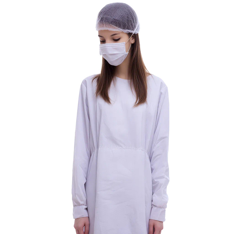 Female Doctor Gown Vinyl Car Decal Sticker – Waterproof & UV-Resistant 