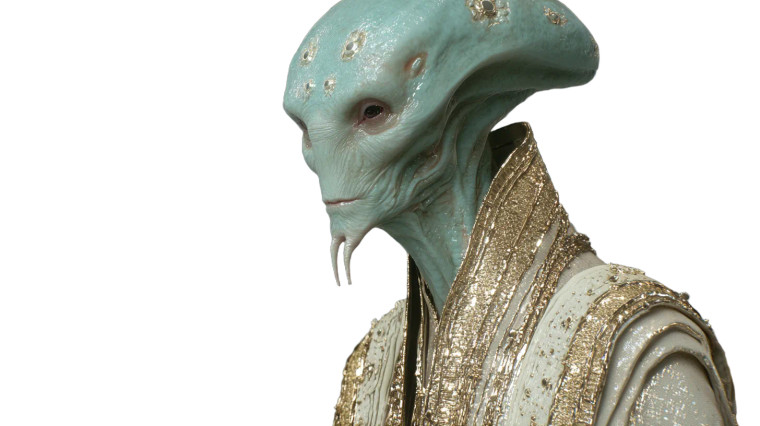 Alien Diplomat Vinyl Car Decal Sticker – Waterproof & UV-Resistant 