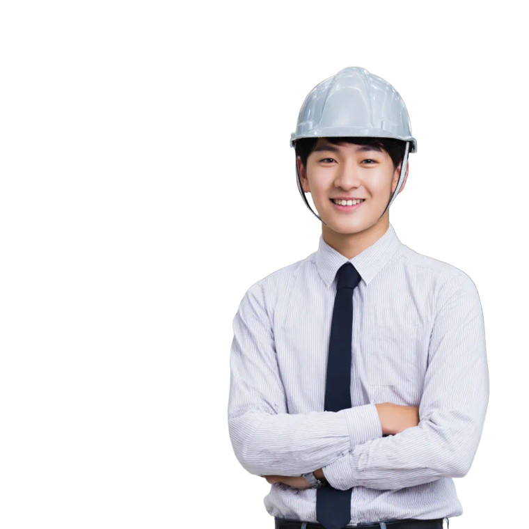 Korean Logistics Worker Vinyl Car Decal Sticker – Waterproof & UV-Resistant 