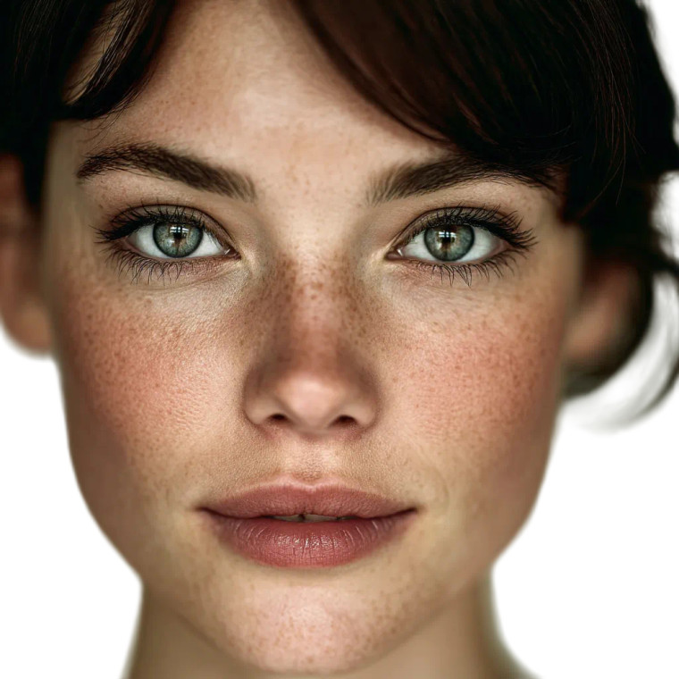 Elegant Model Portrait V9 Vinyl Car Decal Sticker – Waterproof & UV-Resistant 