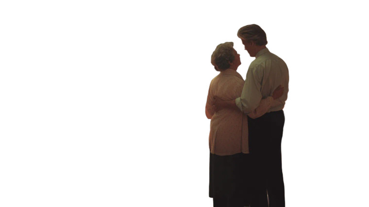 Dancing Elderly Couple V2 Vinyl Car Decal Sticker – Waterproof & UV-Resistant 