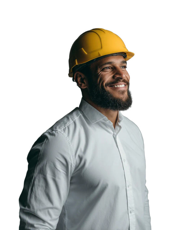 Brazilian Worker Portrait Vinyl Car Decal Sticker – Waterproof & UV-Resistant 