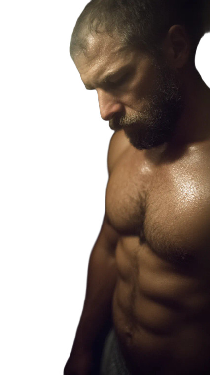 Depressed Frail Man Vinyl Car Decal Sticker – Waterproof & UV-Resistant 