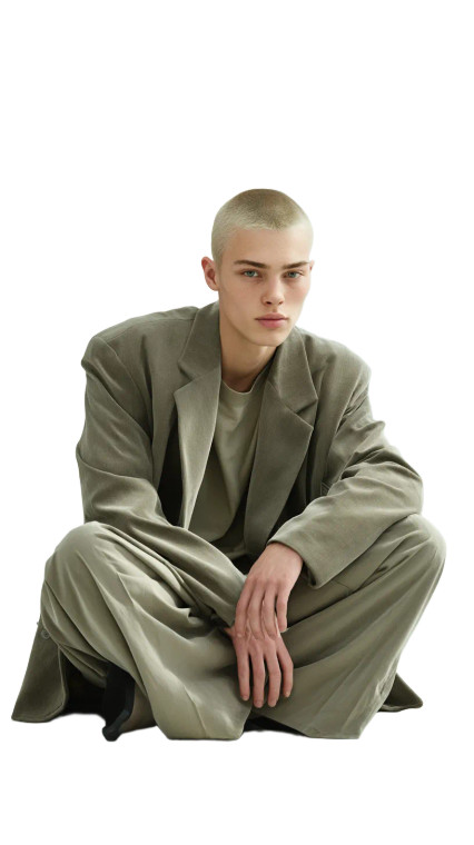 Young Male Model V9 Vinyl Car Decal Sticker – Waterproof & UV-Resistant 