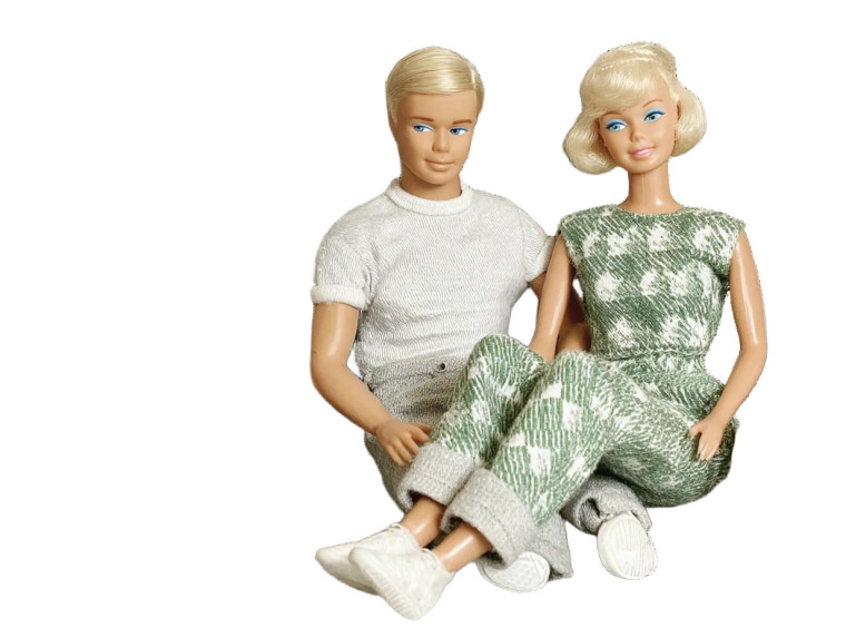 Barbie And Ken Vinyl Car Decal Sticker – Waterproof & UV-Resistant 