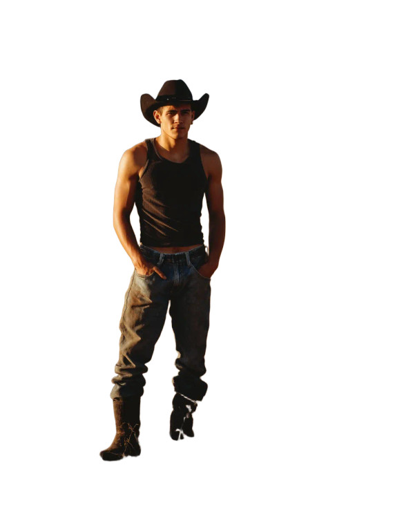 Latino Ranch Hand Vinyl Car Decal Sticker – Waterproof & UV-Resistant 