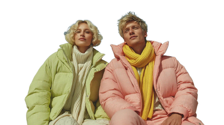 Fashionable Slavic Duo Vinyl Car Decal Sticker – Waterproof & UV-Resistant 