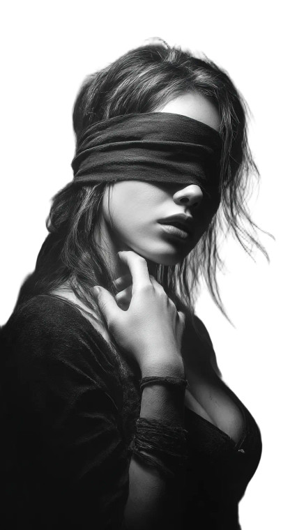 Mystical Blindfolded Woman Vinyl Car Decal Sticker – Waterproof & UV-Resistant  Mystical Blindfolded Woman Vinyl Car Decal Sticker – Waterproof & UV-Resistant