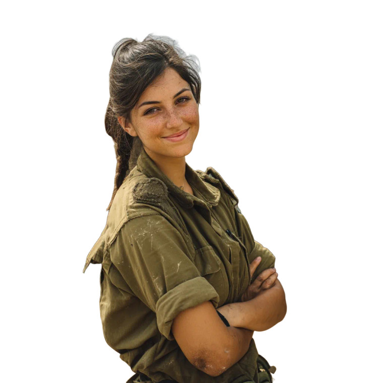 Confident Soldier Smile Vinyl Car Decal Sticker – Waterproof & UV-Resistant 