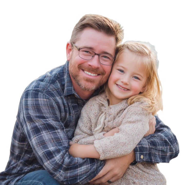 Father And Daughter V16 Vinyl Car Decal Sticker – Waterproof & UV-Resistant 