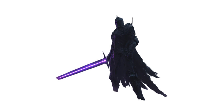 Void Knight Vinyl Car Decal Sticker – Waterproof & UV-Resistant 