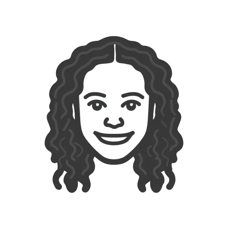 Smiling Woman Portrait V23 Vinyl Car Decal Sticker – Waterproof & UV-Resistant 