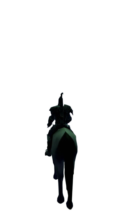 Headless Knight Vinyl Car Decal Sticker – Waterproof & UV-Resistant 