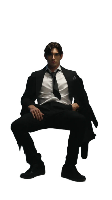 Man In Tuxedo V3 Vinyl Car Decal Sticker – Waterproof & UV-Resistant 