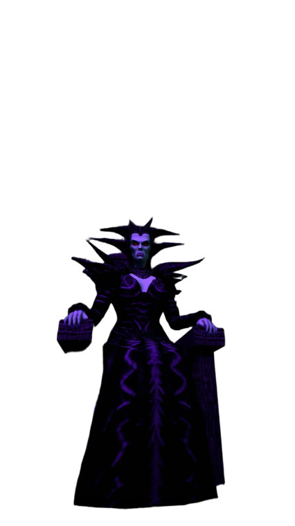 Vampire Queen Throne Vinyl Car Decal Sticker – Waterproof & UV-Resistant 