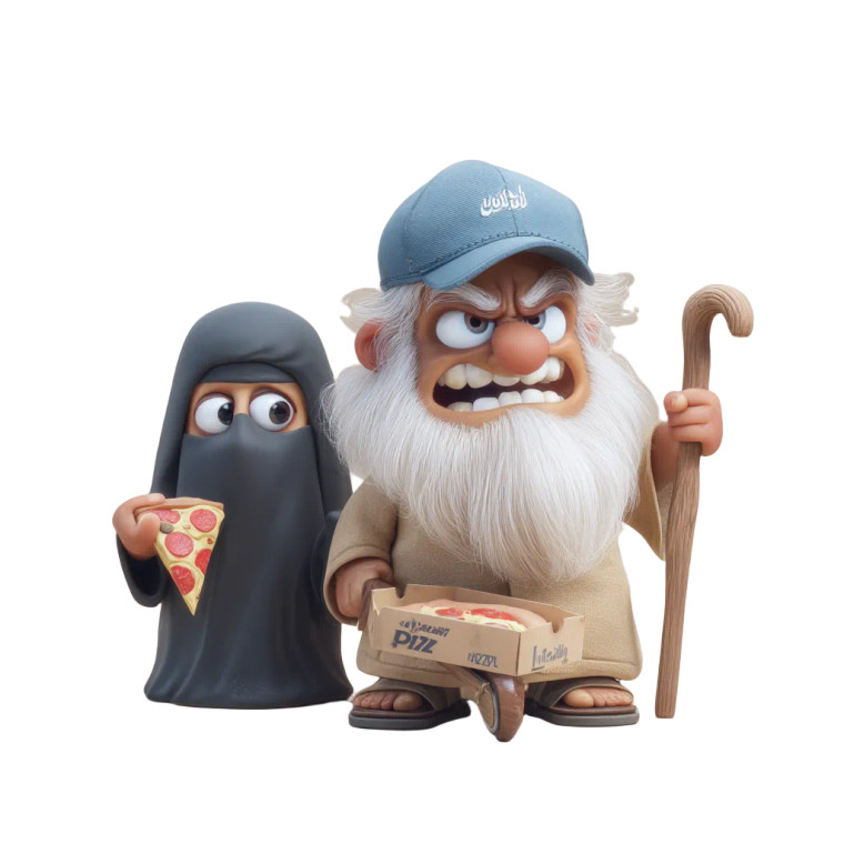 Angry Old Man V10 Vinyl Car Decal Sticker – Waterproof & UV-Resistant 