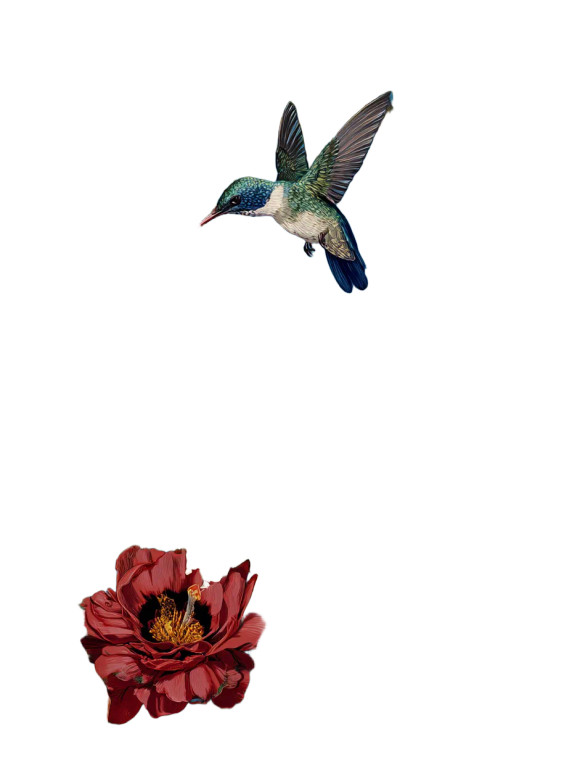 Wildflowers And Wildlife Vinyl Car Decal Sticker – Waterproof & UV-Resistant 