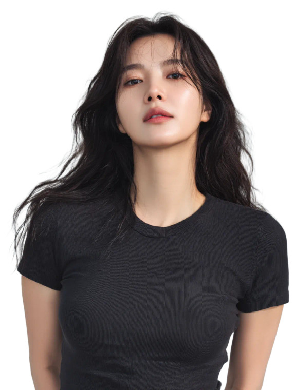 Confident Korean Woman V13 Vinyl Car Decal Sticker – Waterproof & UV-Resistant 