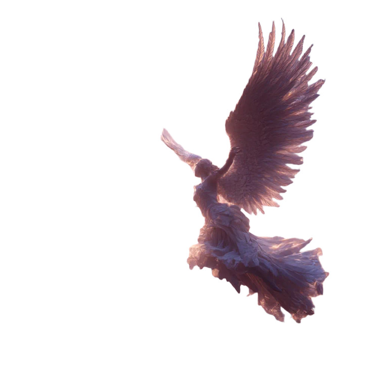 Heaven Angel Reaching Vinyl Car Decal Sticker – Waterproof & UV-Resistant 