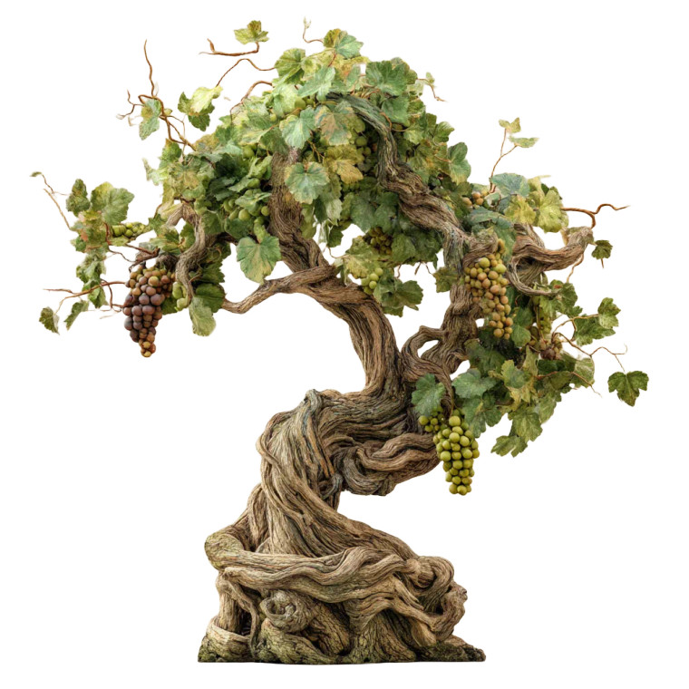 Vine Tree Vinyl Car Decal Sticker – Waterproof & UV-Resistant 