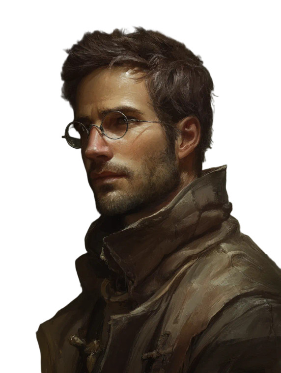 Fantasy Portrait Man V2 Vinyl Car Decal Sticker – Waterproof & UV-Resistant 