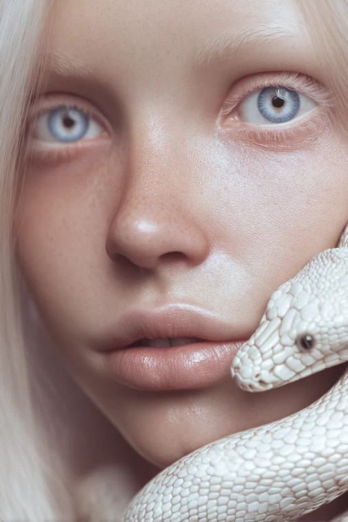 Blonde With Snake Vinyl Car Decal Sticker – Waterproof & UV-Resistant  Blonde With Snake Vinyl Car Decal Sticker – Waterproof & UV-Resistant