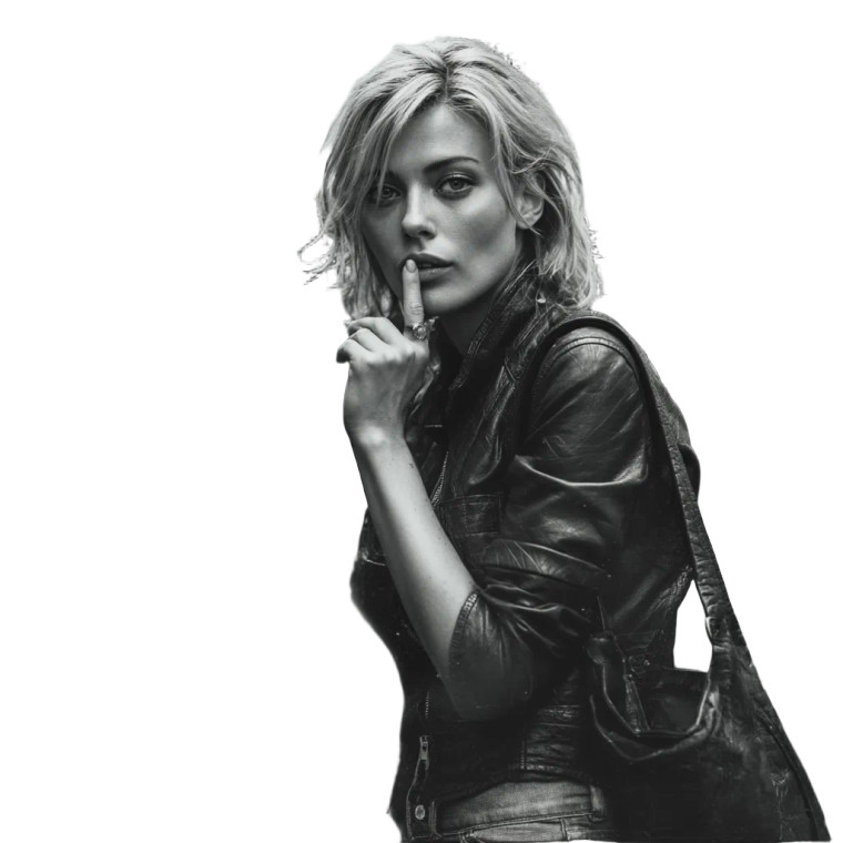 Glamorous Supermodel Shoot Vinyl Car Decal Sticker – Waterproof & UV-Resistant 