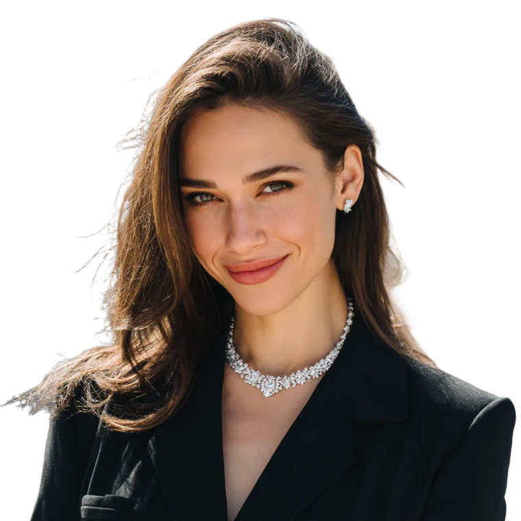 Elegant Beauty Portrait V5 Vinyl Car Decal Sticker – Waterproof & UV-Resistant 