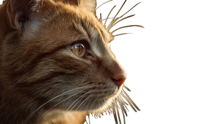 Detailed Cat Portrait Vinyl Car Decal Sticker – Waterproof & UV-Resistant 