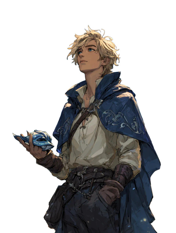 Melancholic Bard Twilight Vinyl Car Decal Sticker – Waterproof & UV-Resistant 