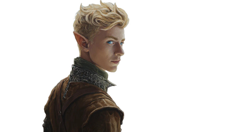 Blonde Elf Knight V2 Vinyl Car Decal Sticker – Waterproof & UV-Resistant 