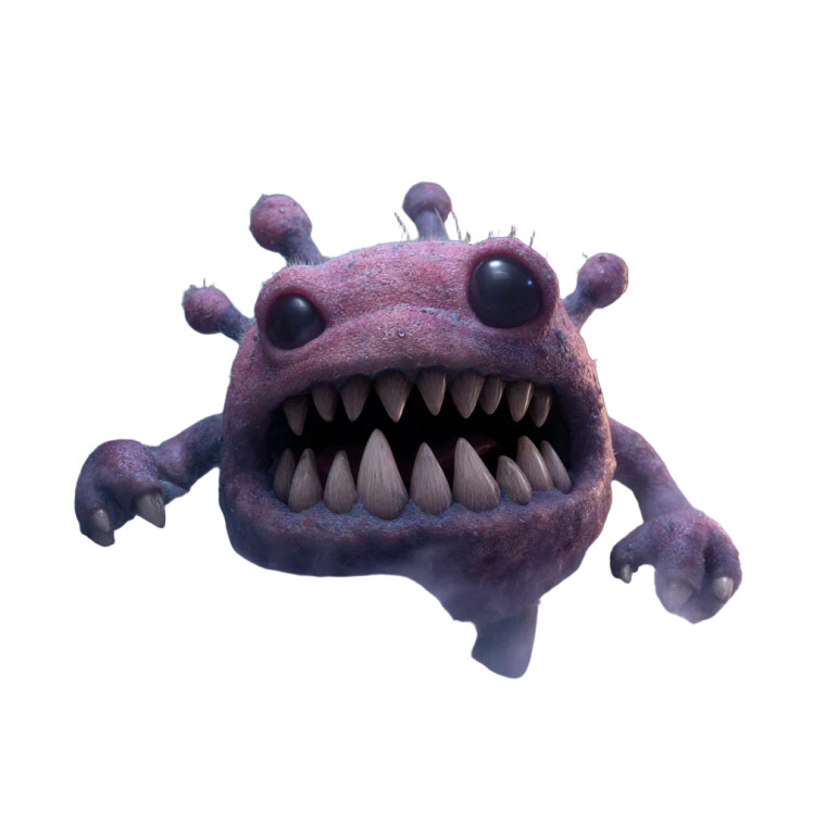 Creepy Toon Monster Vinyl Car Decal Sticker – Waterproof & UV-Resistant 