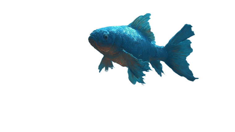 Giant Fish Chaos Vinyl Car Decal Sticker – Waterproof & UV-Resistant 