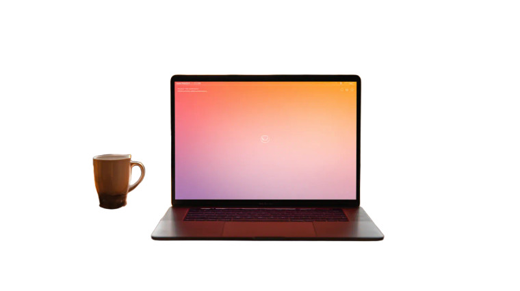Modern Laptop Mockup Vinyl Car Decal Sticker – Waterproof & UV-Resistant 