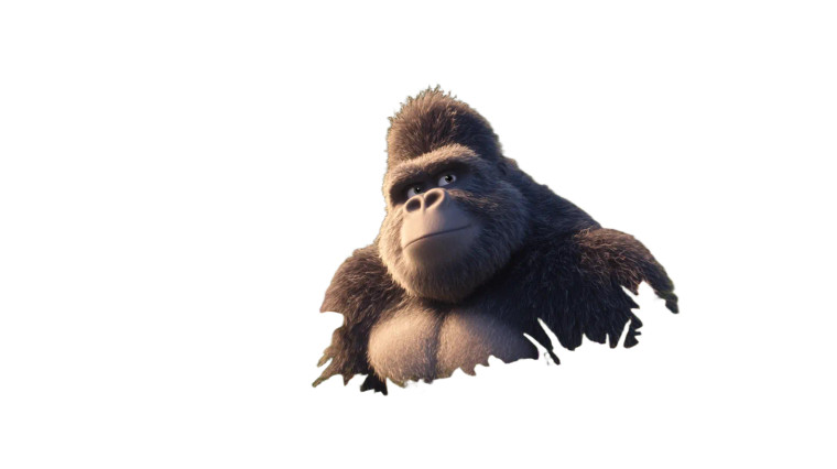 Silverback Gorilla Vinyl Car Decal Sticker – Waterproof & UV-Resistant 