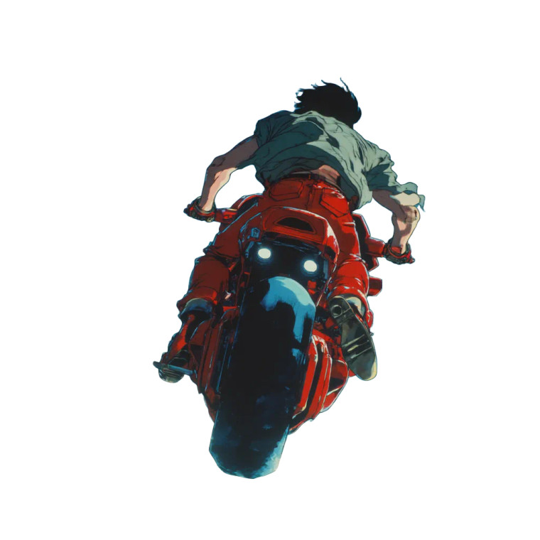 Motorcycle Silhouette Ride Vinyl Car Decal Sticker – Waterproof & UV-Resistant 