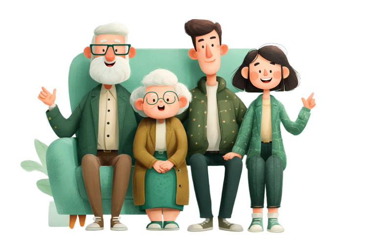 Happy Family Scene Vinyl Car Decal Sticker – Waterproof & UV-Resistant  Happy Family Scene Vinyl Car Decal Sticker – Waterproof & UV-Resistant